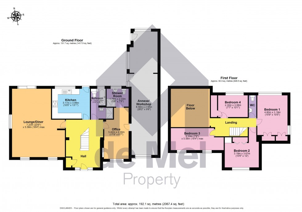 Floorplan for Orchard Road, Bishops Cleeve