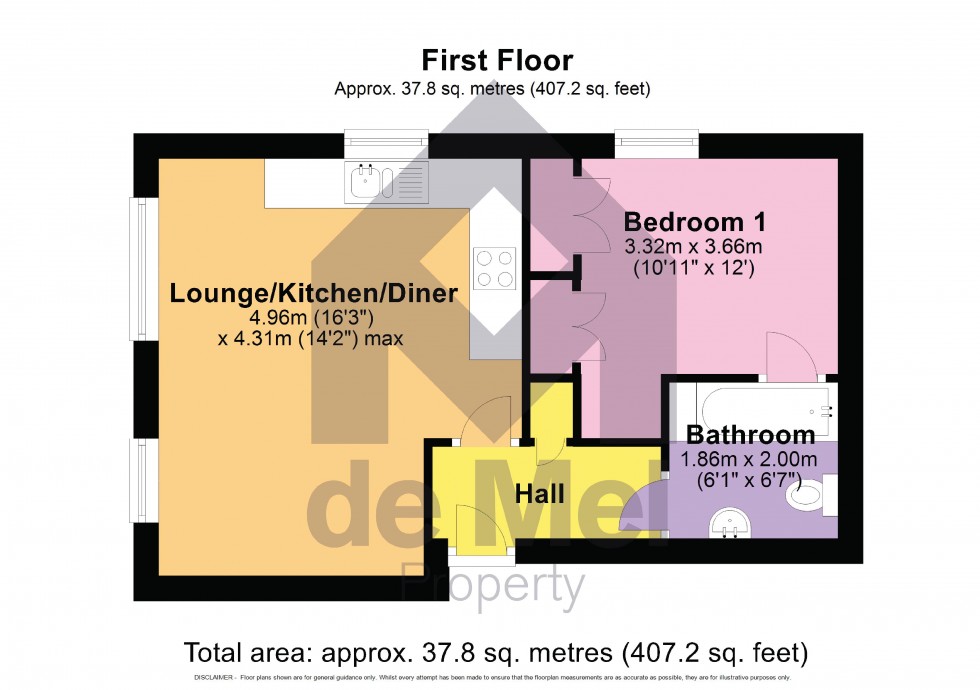 Floorplan for Griffiths Avenue, Cheltenham