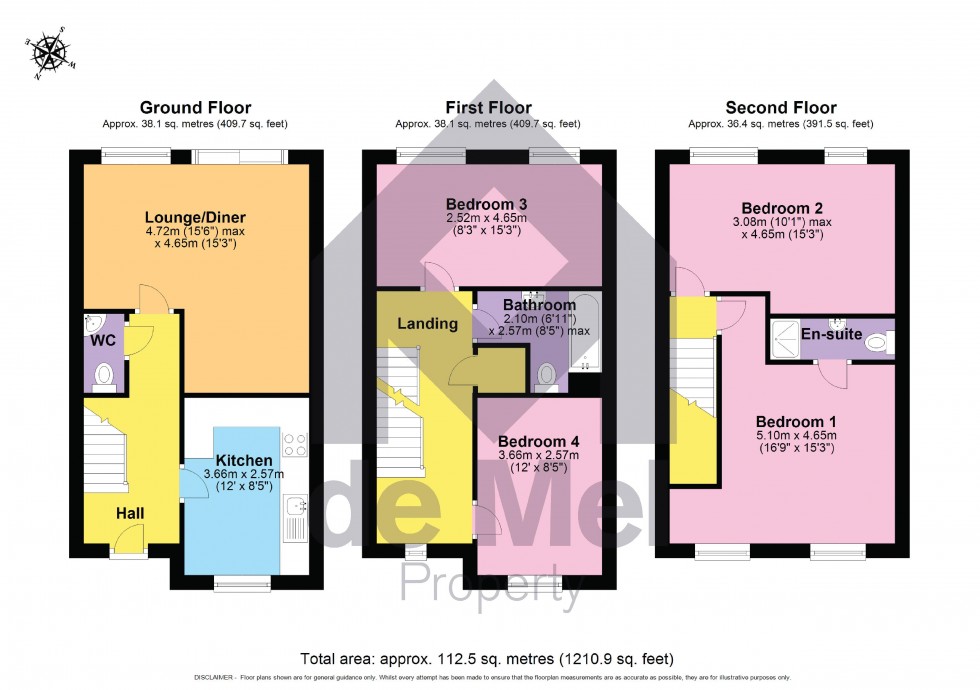 Floorplan for Pinewood Drive, Cheltenham