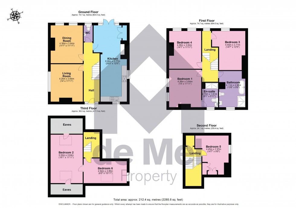 Floorplan for All Saints Villas Road, Cheltenham