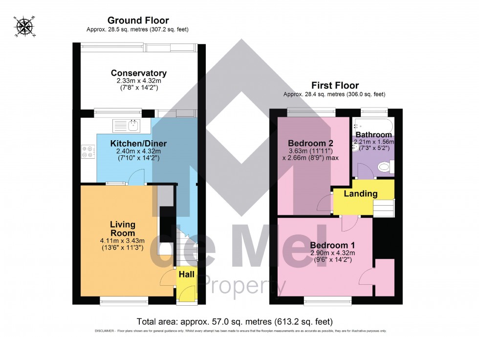 Floorplan for Helens Close, Cheltenham