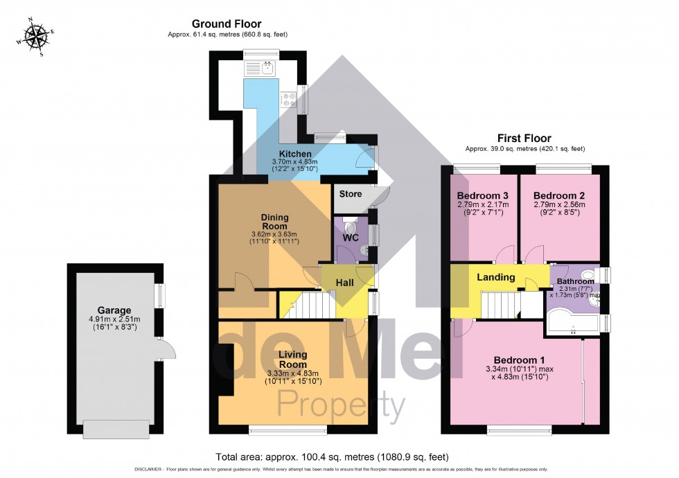 Floorplan for Stanwick Drive, Cheltenham