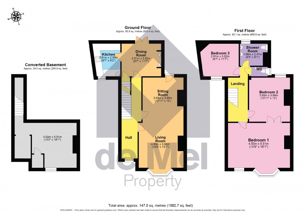 Floorplan for Knapp Road, Cheltenham