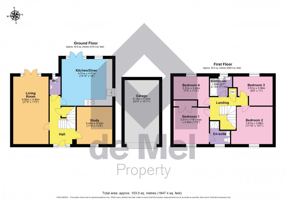 Floorplan for Withington Close, Cheltenham