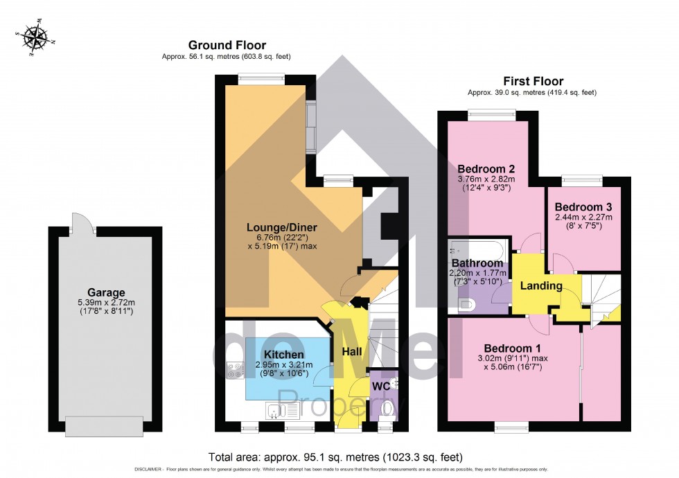 Floorplan for Furlong Lane, Bishops Cleeve