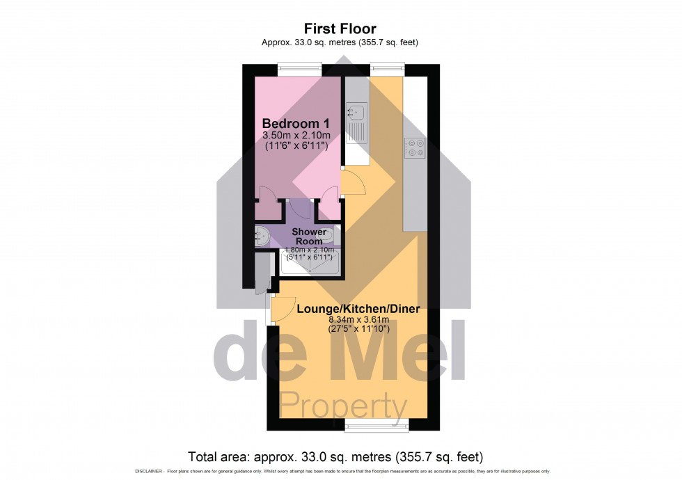 Floorplan for Abbots Mews, Bishops Cleeve