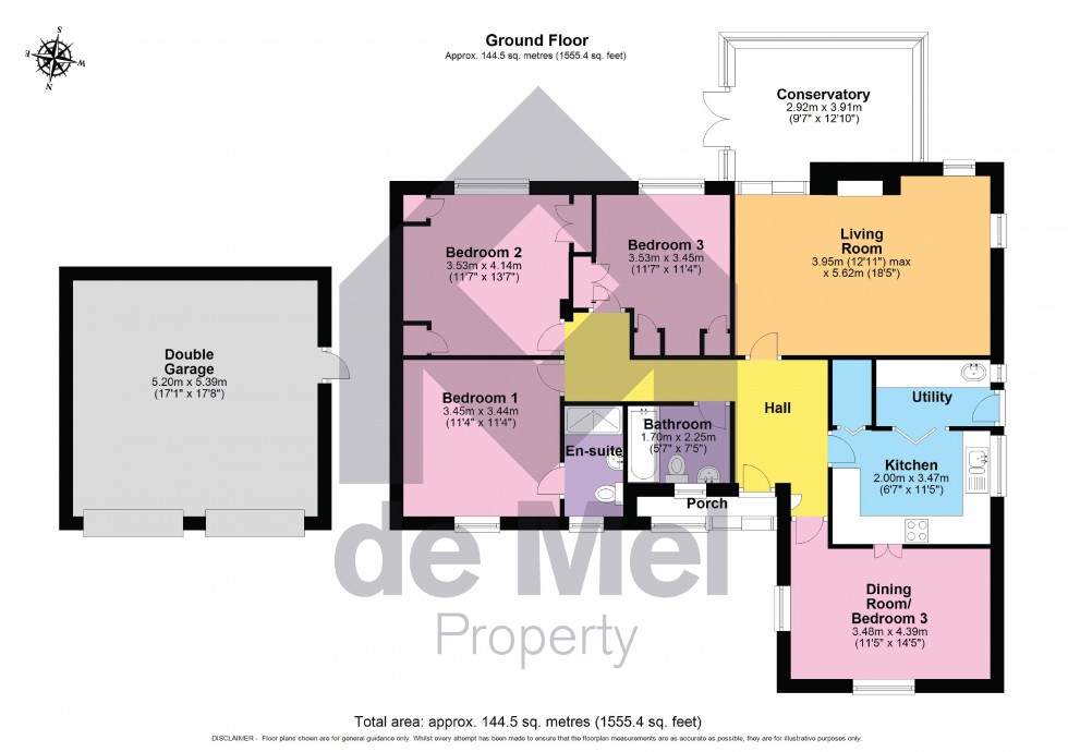 Floorplan for Cleeve Road, Gotherington