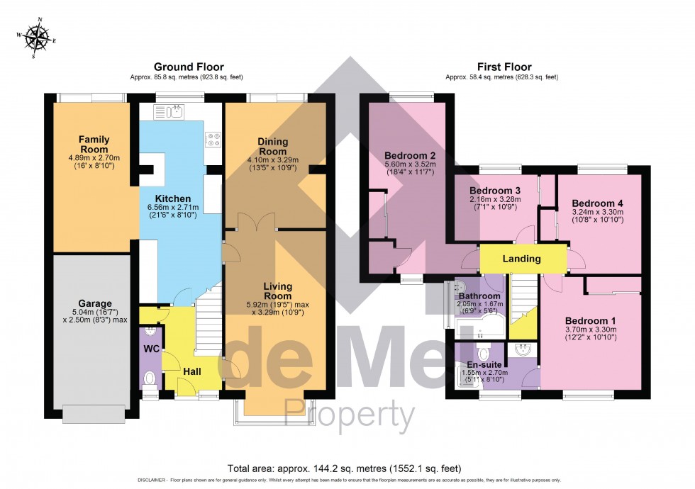 Floorplan for Whitehouse Way, Woodmancote