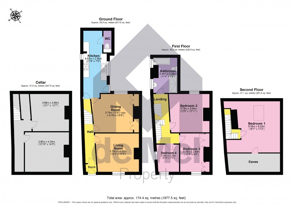 Floorplan for Fairview Road, Cheltenham