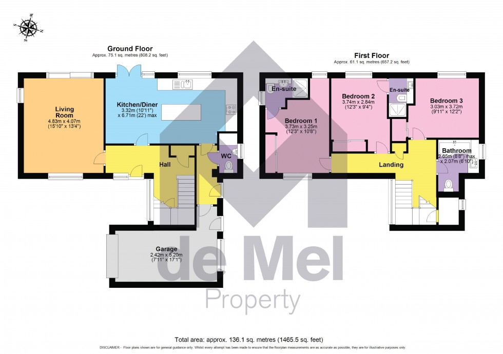 Floorplan for Idsall Drive, Prestbury