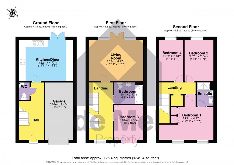 Floorplan for Cobblestone Way, Cheltenham