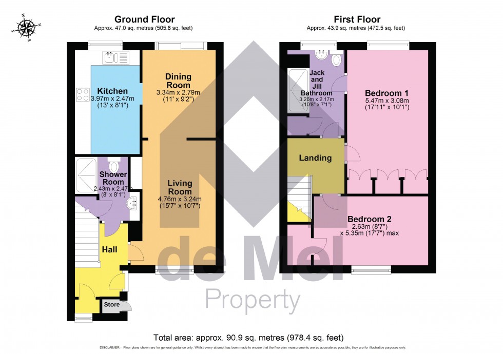 Floorplan for Gilders Paddock, Bishops Cleeve