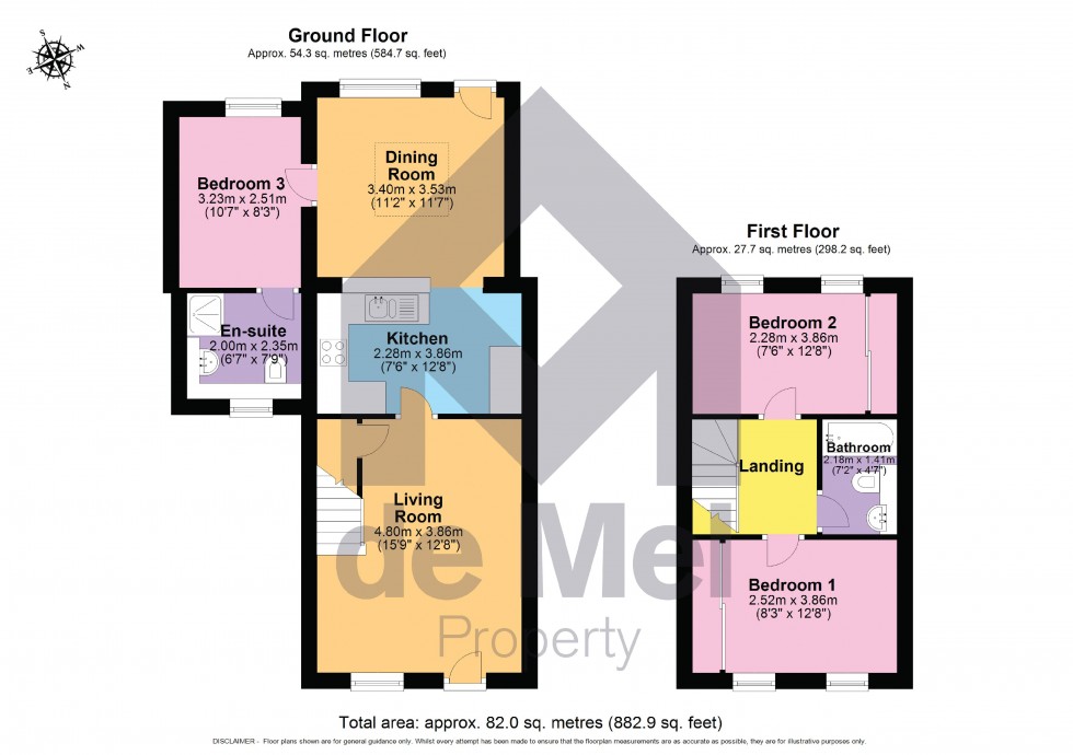 Floorplan for Fairview Road, Cheltenham