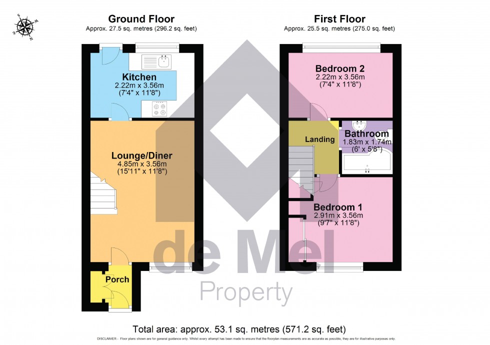 Floorplan for Somergate Road, Cheltenham