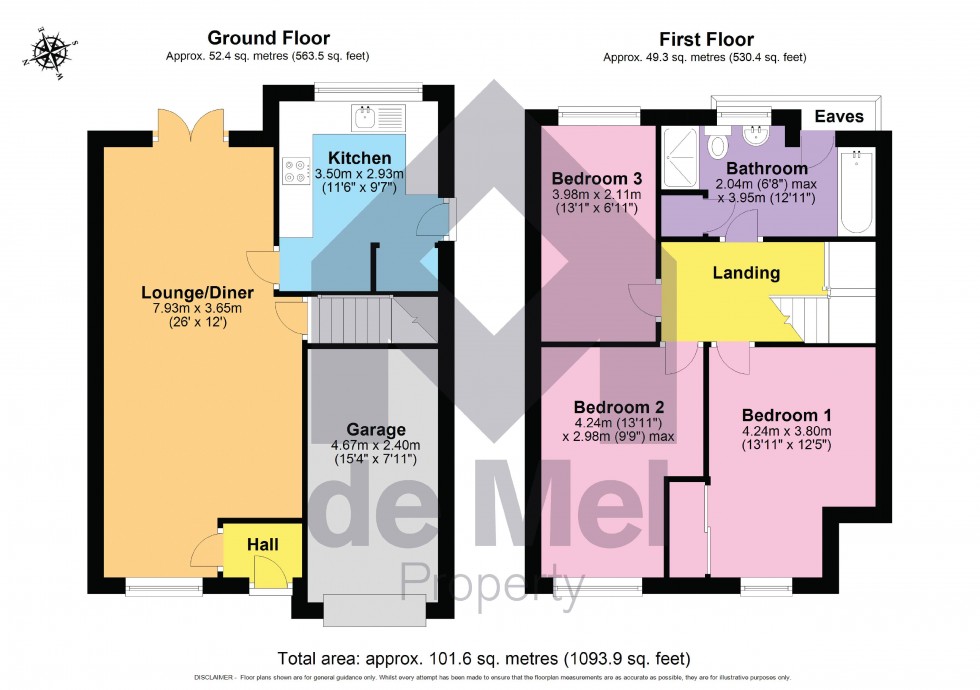 Floorplan for Alma Road, Cheltenham