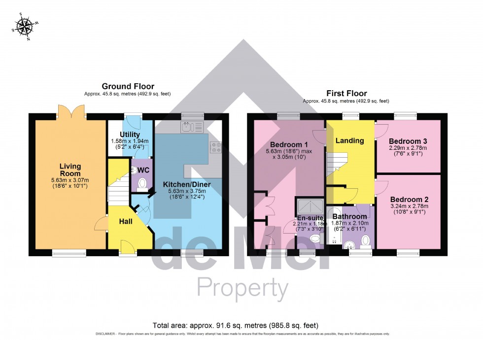 Floorplan for Moonstone Grove, Bishops Cleeve