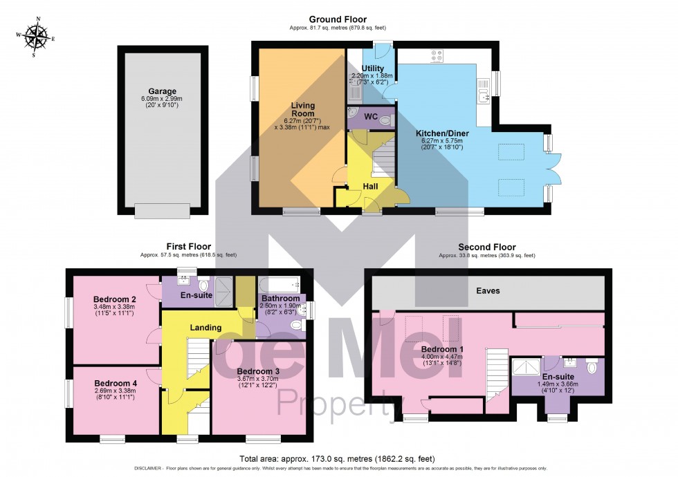 Floorplan for Ashton Crescent, Pamington