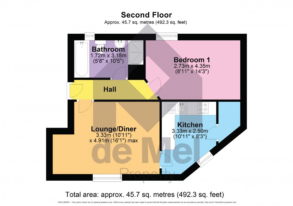 Floorplan for Prestbury Road, Prestbury