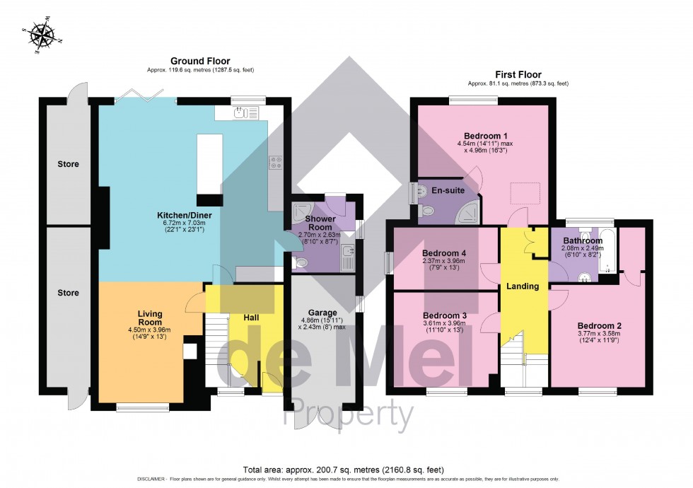 Floorplan for Cleeve Road, Gotherington