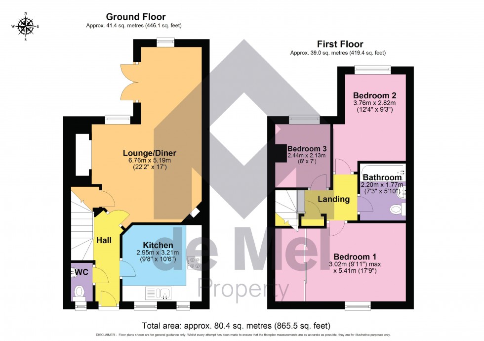 Floorplan for Furlong Lane, Bishops Cleeve