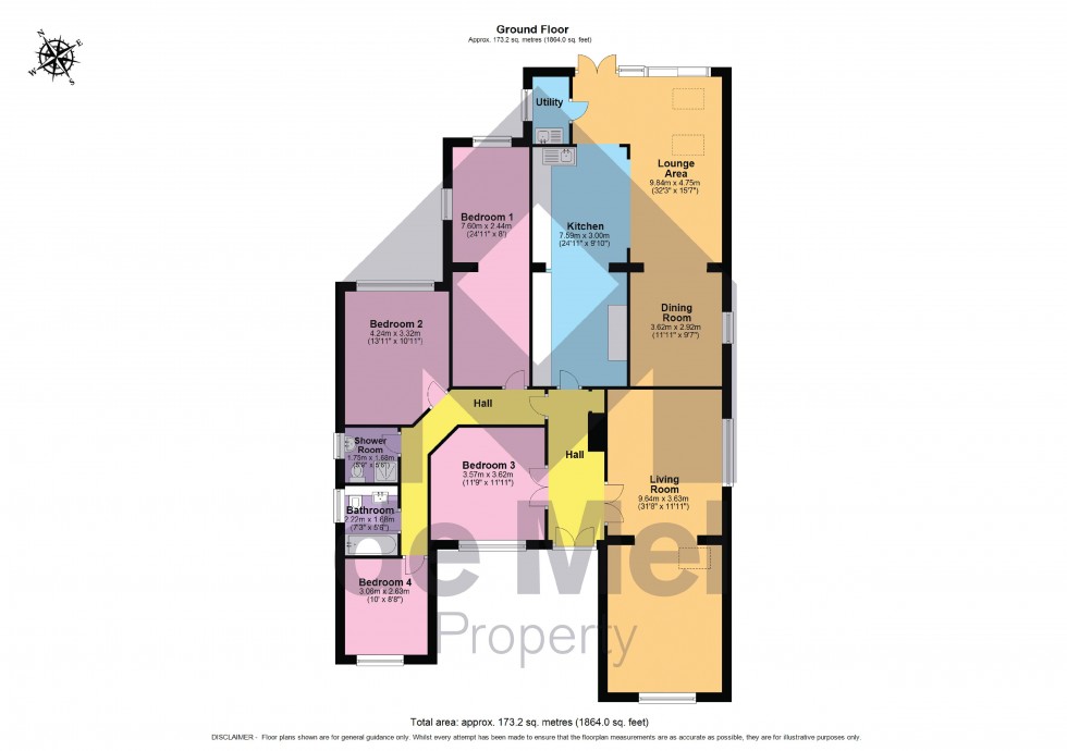 Floorplan for Becketts Lane, Greet