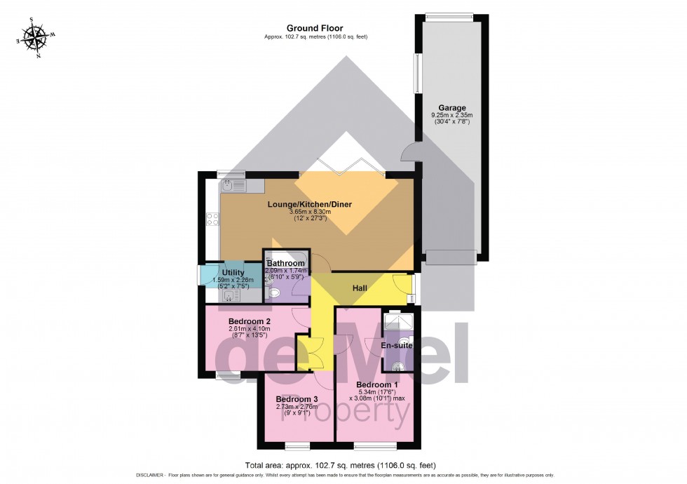 Floorplan for Keepers Mill, Woodmancote, Cheltenham, GL52