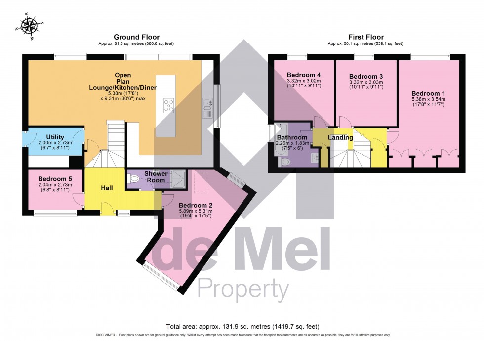 Floorplan for Hambrook Street, Charlton Kings