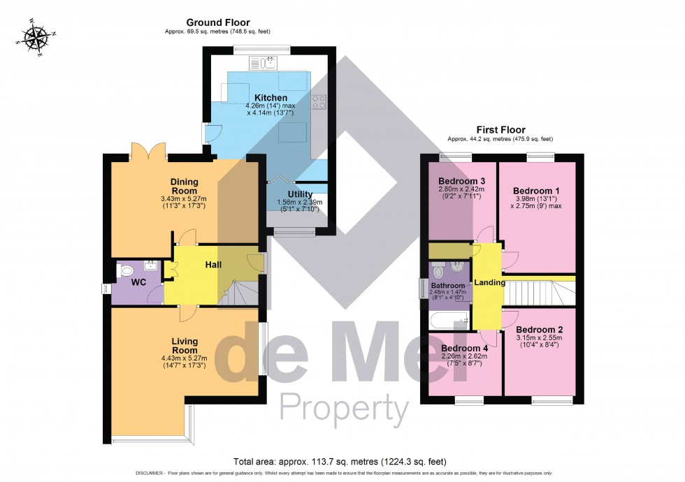 Floorplan for Pentathlon Way, Cheltenham