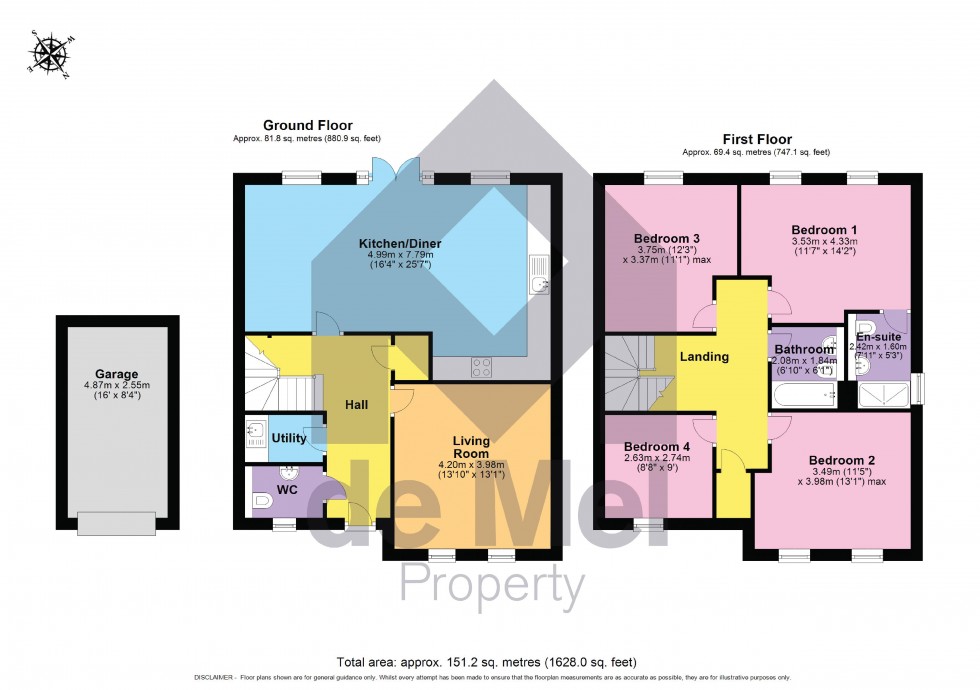 Floorplan for Fairmont, Bishops Cleeve