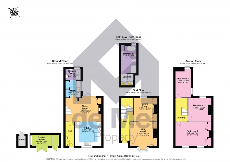 Floorplan for Malvern Road, Cheltenham