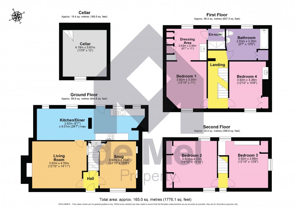 Floorplan for Gloucester Street, Winchcombe