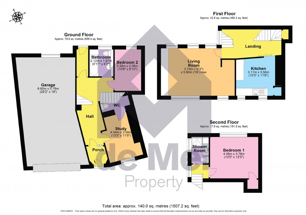 Floorplan for Gloucester Street, Winchcombe