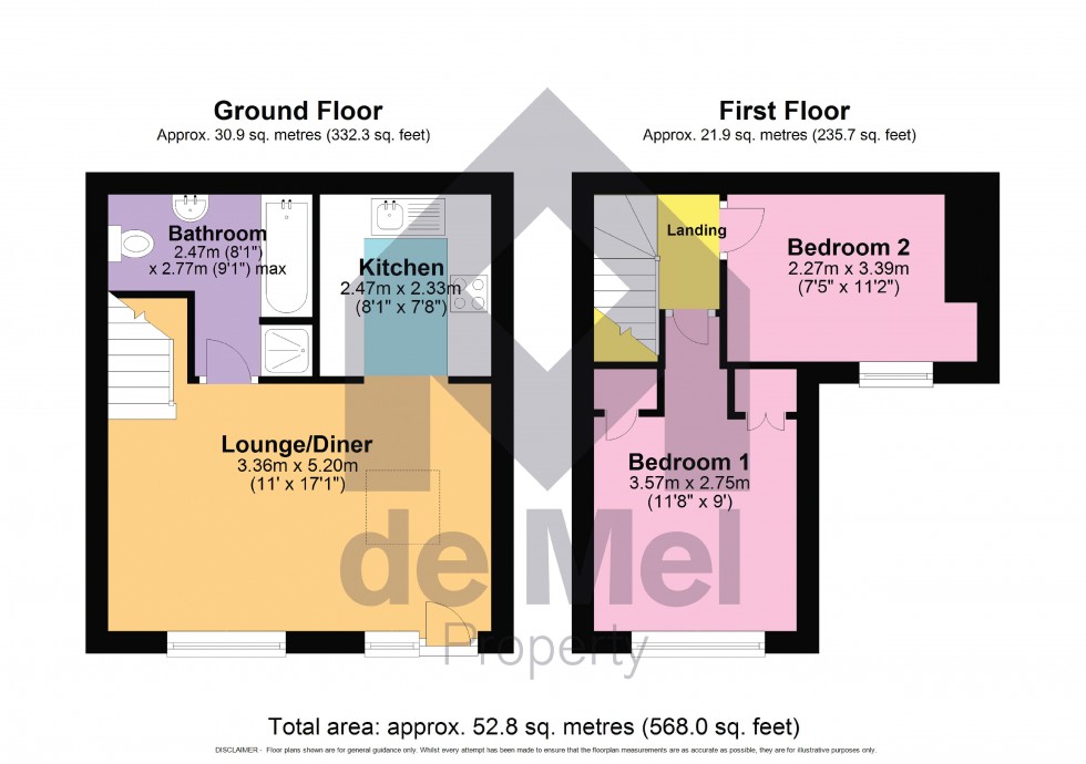 Floorplan for Prestbury Road, Prestbury