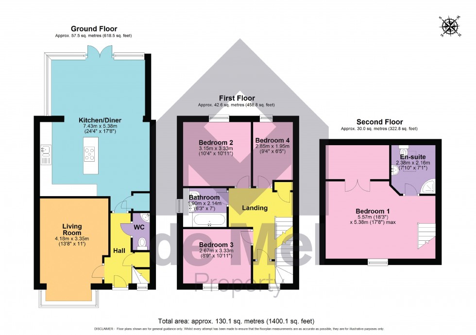 Floorplan for Cordwainers Road, Prestbury