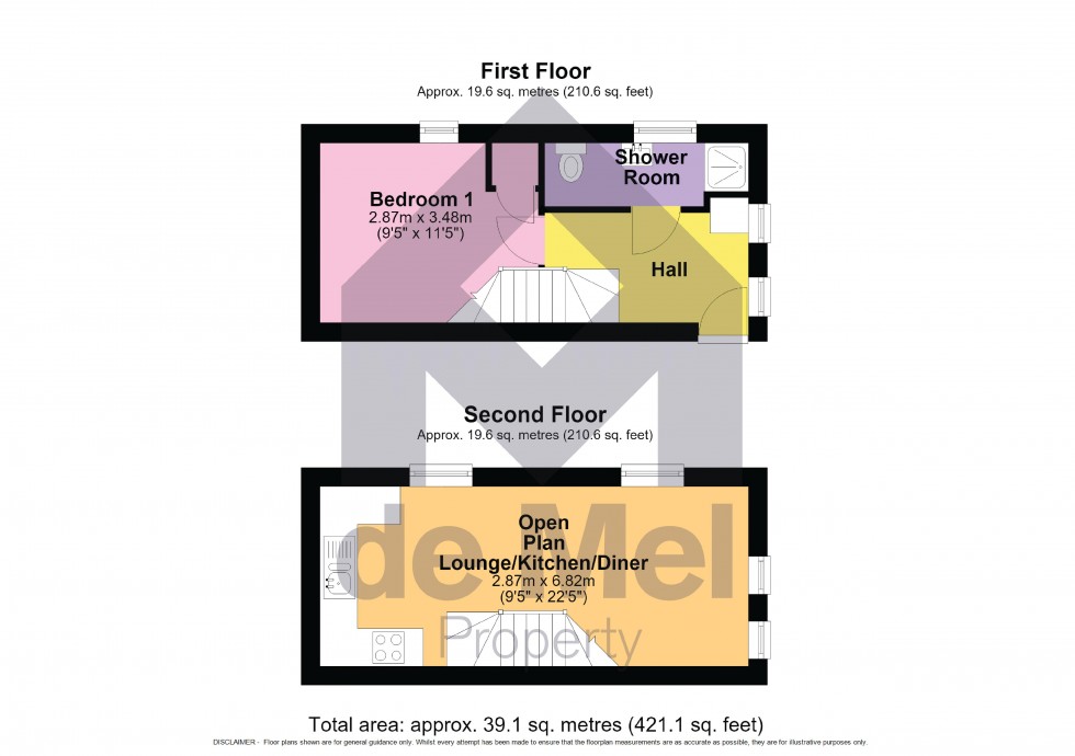 Floorplan for London Road, Charlton Kings, Cheltenham, GL52