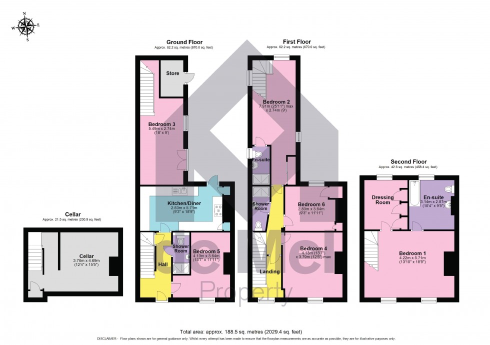 Floorplan for London Road, Gloucester