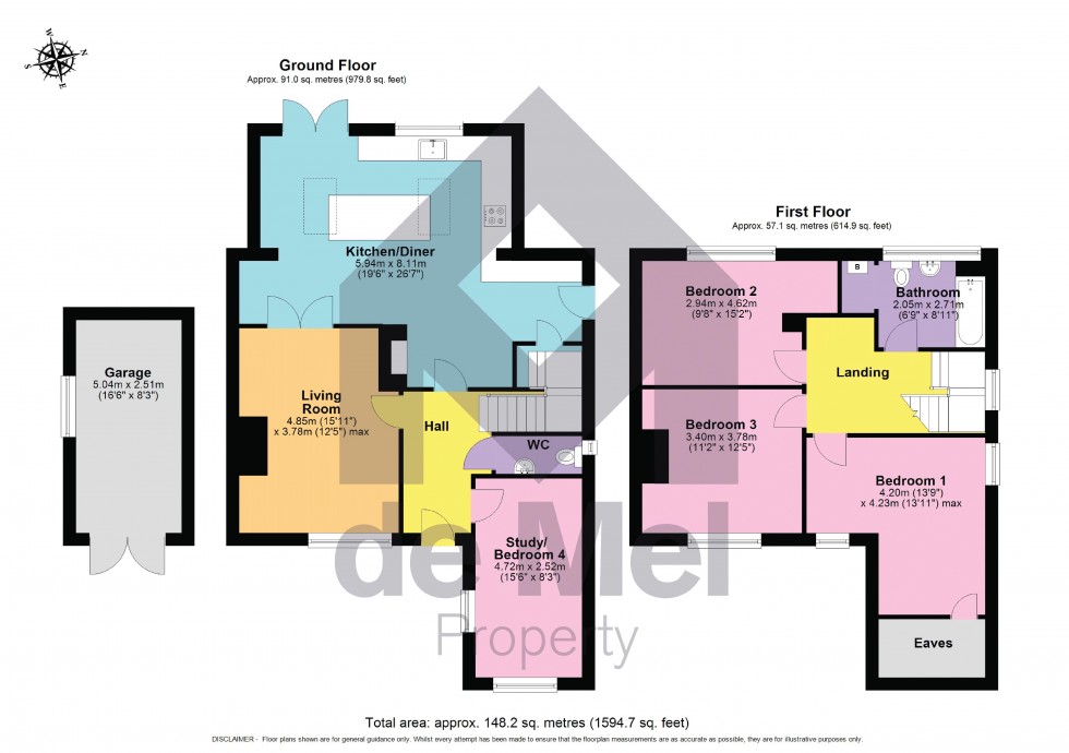 Floorplan for Greenway, Woodmancote
