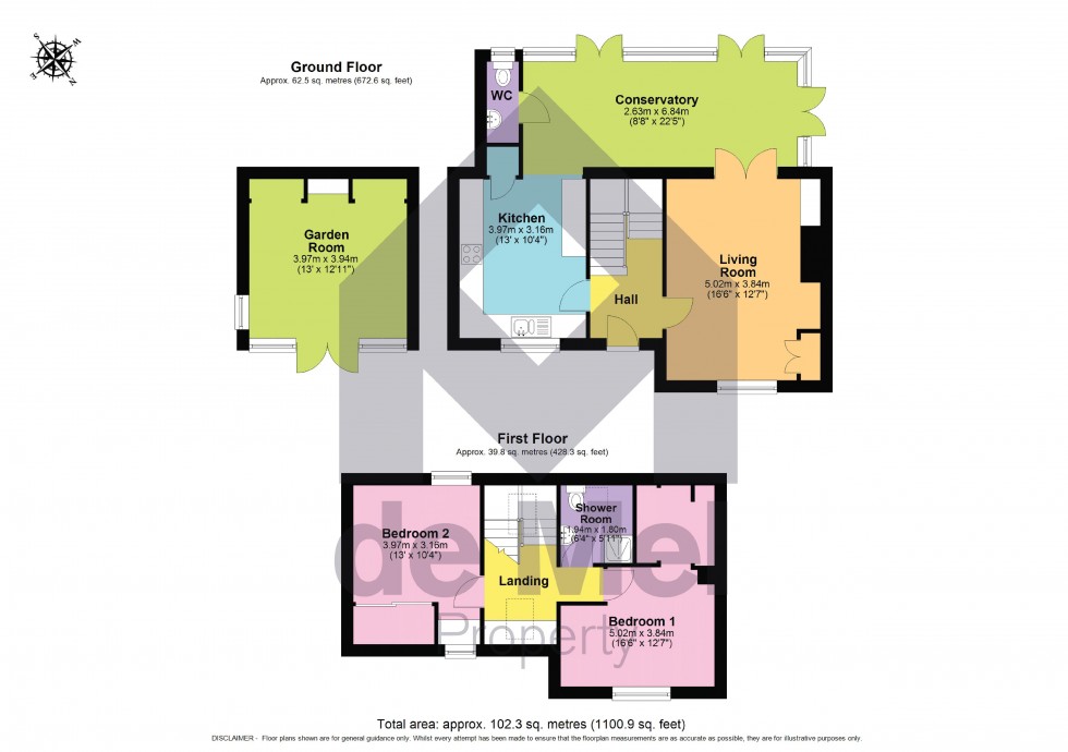 Floorplan for Cockbury Court, Cleeve Hill, Winchcombe