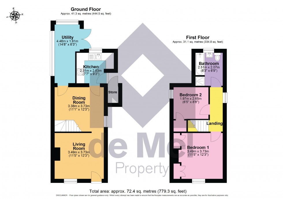 Floorplan for Cheltenham Road, Winchcombe