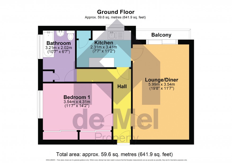 Floorplan for Belworth Court, Cheltenham