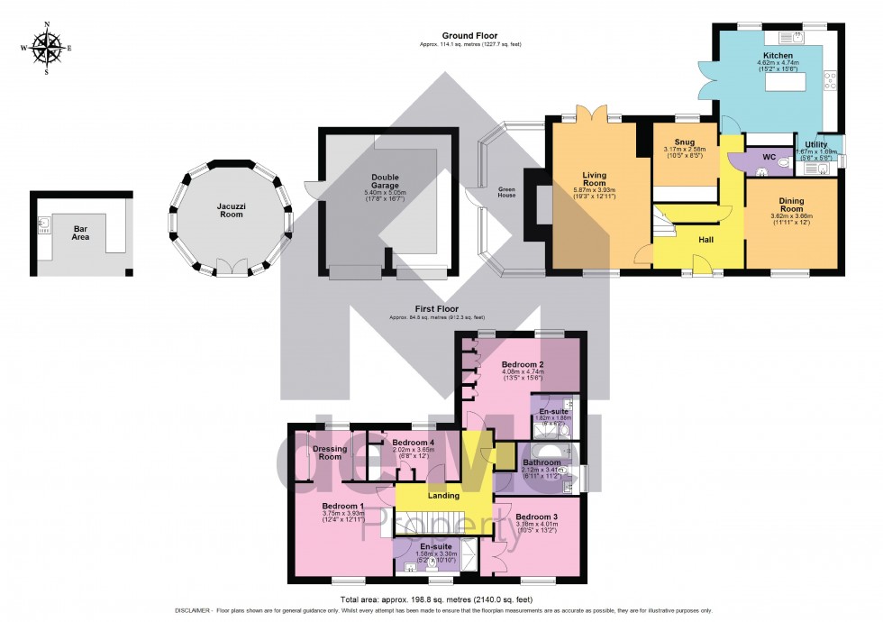 Floorplan for Pennycress Gardens, Stoke Orchard, GL52