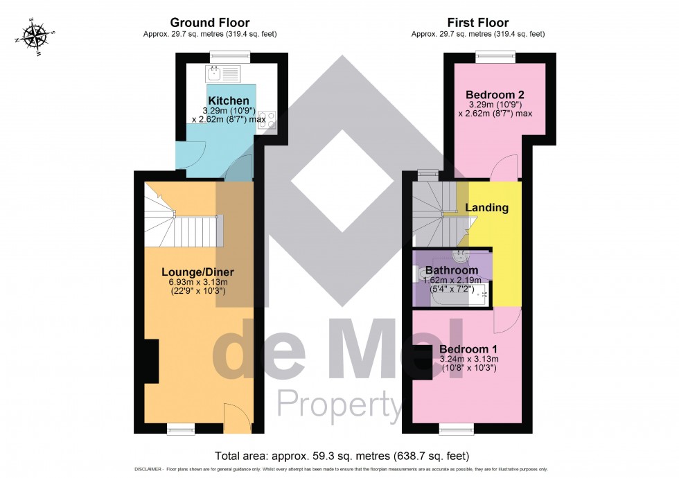 Floorplan for Hereford Place, Cheltenham