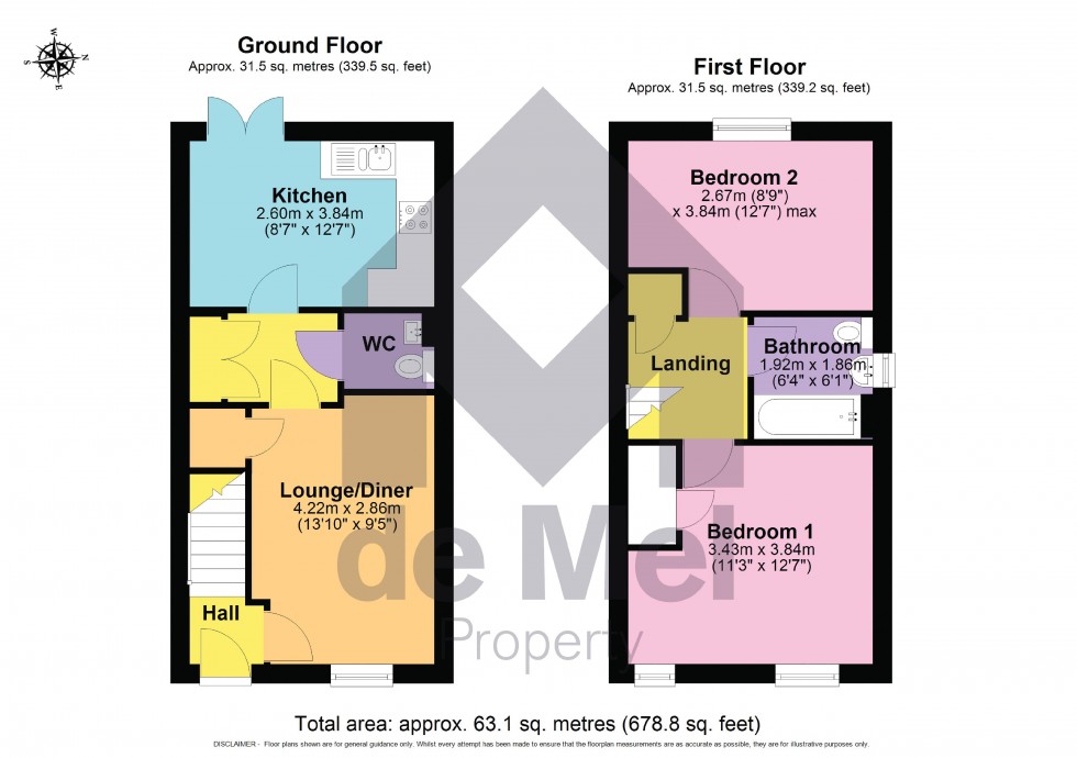 Floorplan for Sunstone Mews, Cheltenham