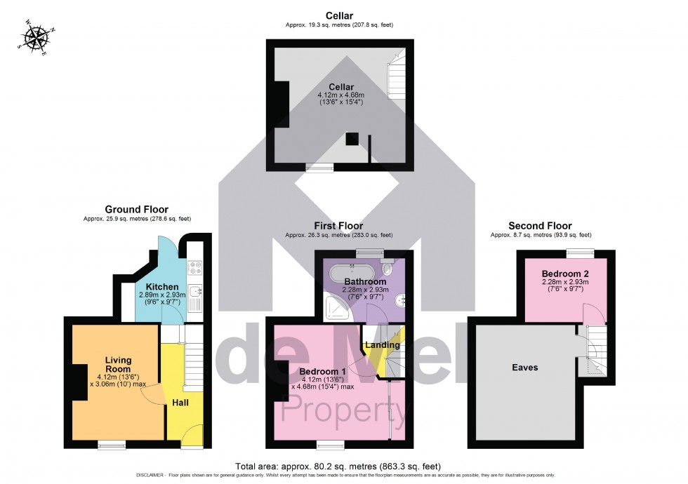 Floorplan for Victoria Place, Cheltenham
