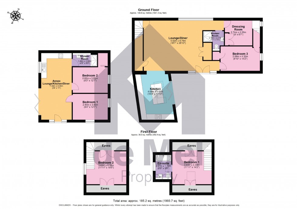 Floorplan for Walton Cardiff Village, Gloucestershire