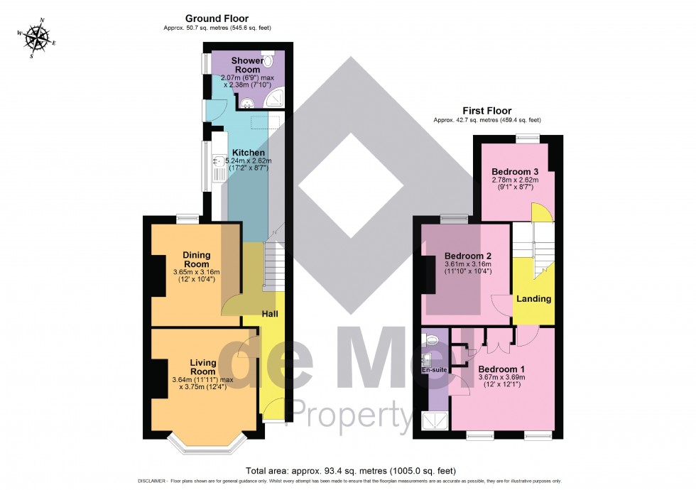 Floorplan for Fairfield Road, Leckhampton