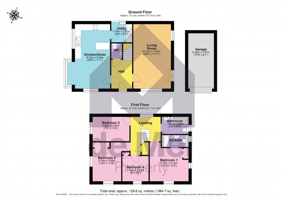 Floorplan for Chedworth Drive, Winchcombe