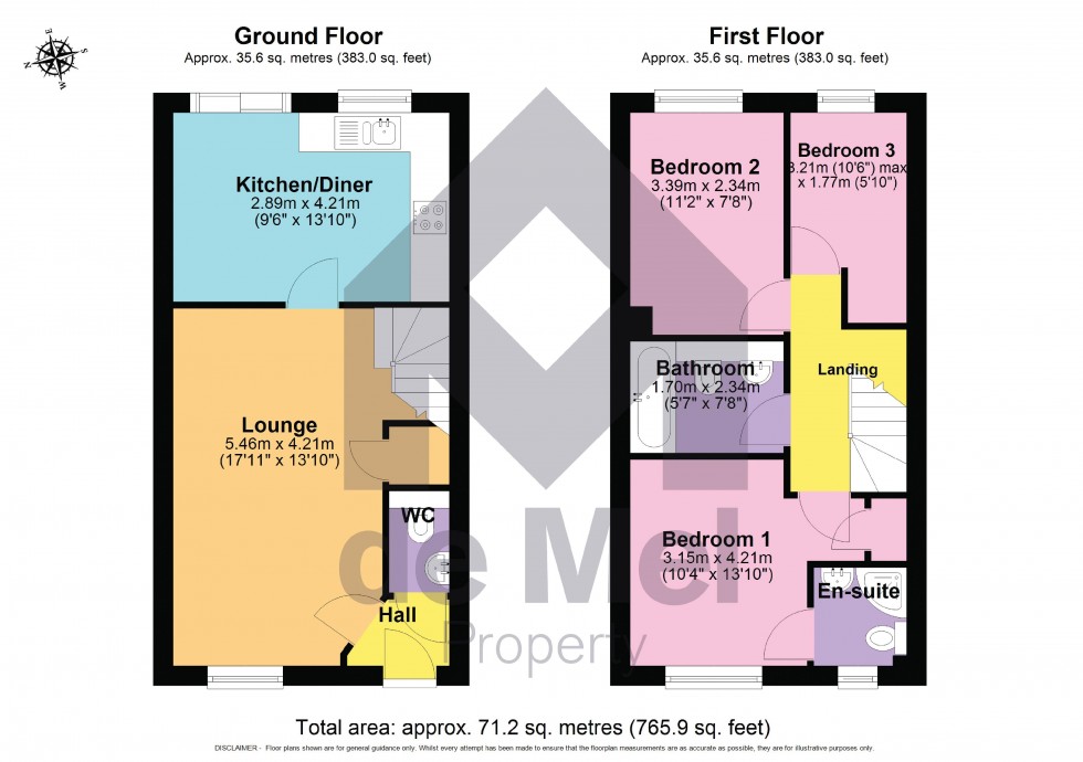 Floorplan for Little Grebe Road, Bishops Cleeve