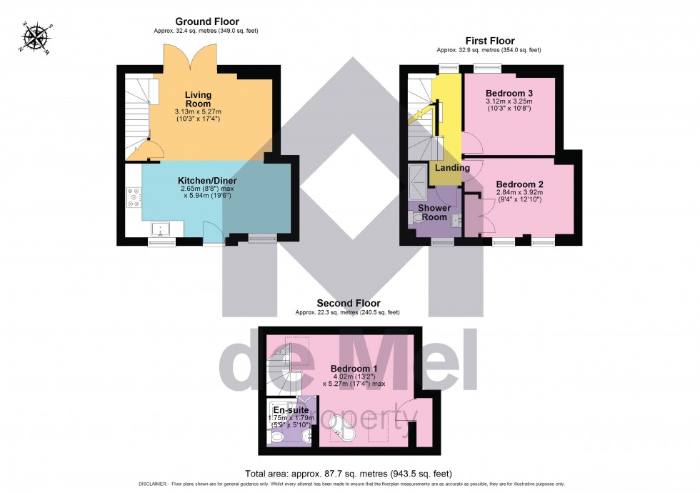 Floorplan for The Old Forge, Tythe Court, Winchcombe