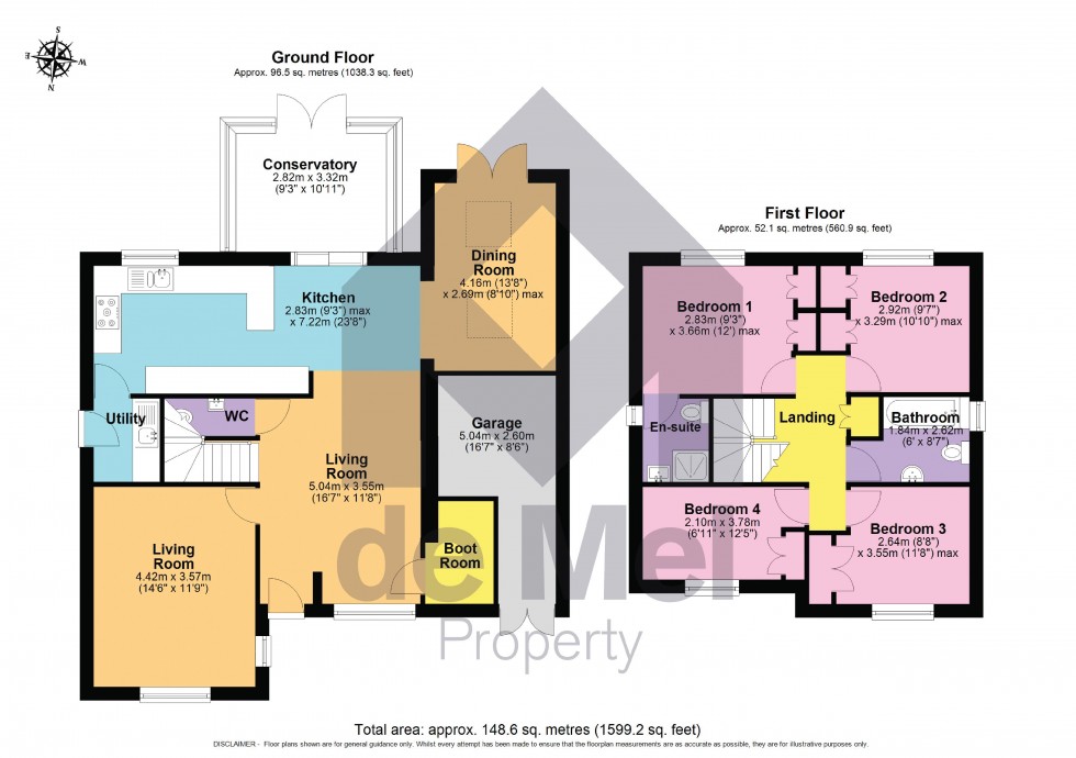 Floorplan for Acacia Park, Bishops Cleeve